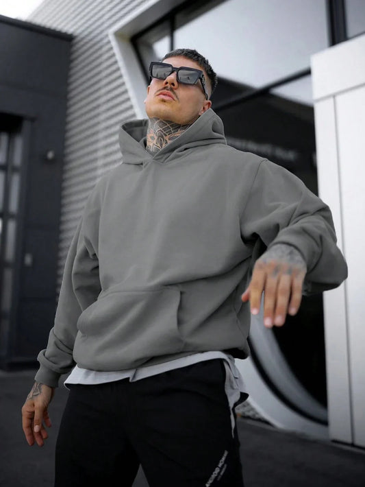 Old Money Classic Solid Hoodie