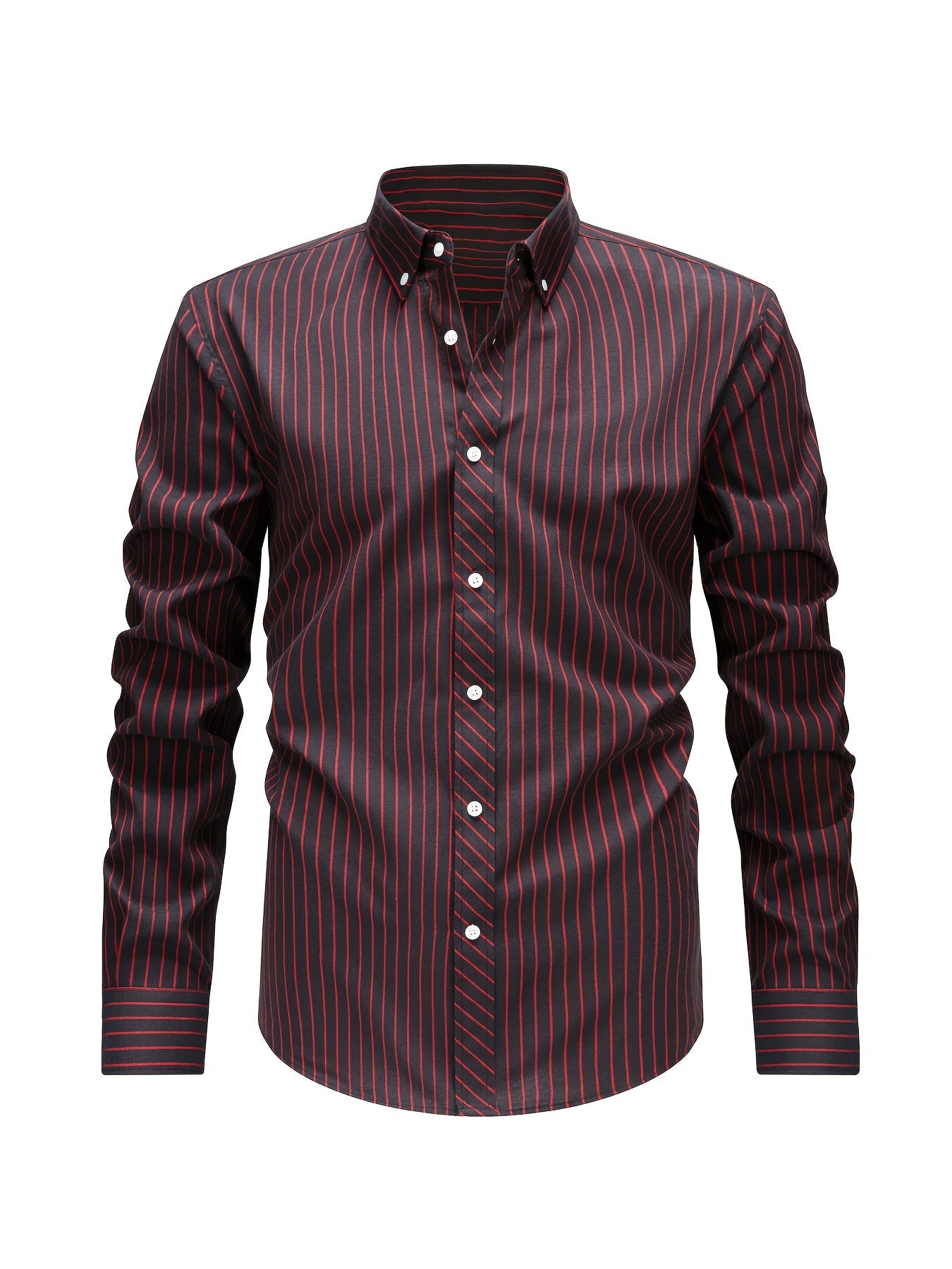 STRIPED COTTON SHIRT FOR MEN