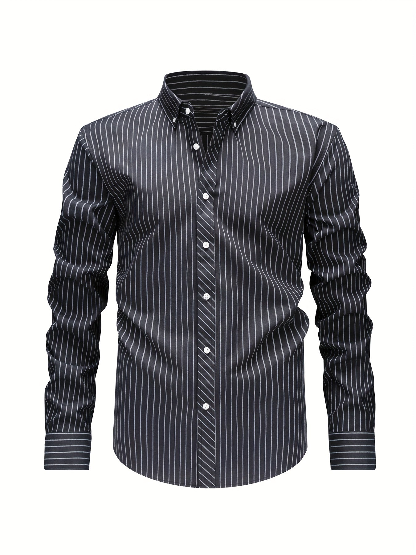 STRIPED COTTON SHIRT FOR MEN