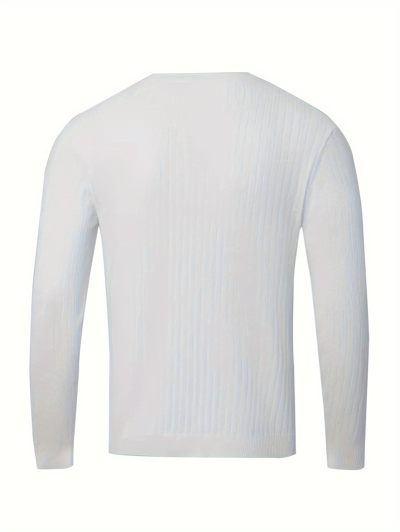 ROUND NECK KNIT SWEATER FOR MEN