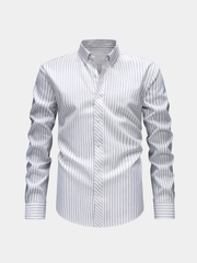 STRIPED COTTON SHIRT FOR MEN