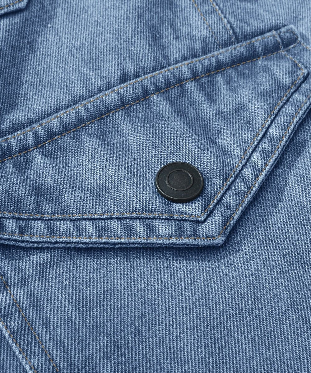 Noah | Men's Flannel-Lined Denim Trucker Jacket Button-Front Carhartt Style - image 28