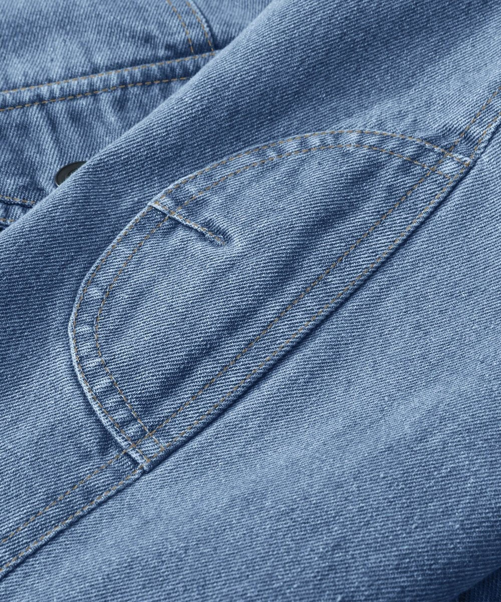 Noah | Men's Flannel-Lined Denim Trucker Jacket Button-Front Carhartt Style - image 33